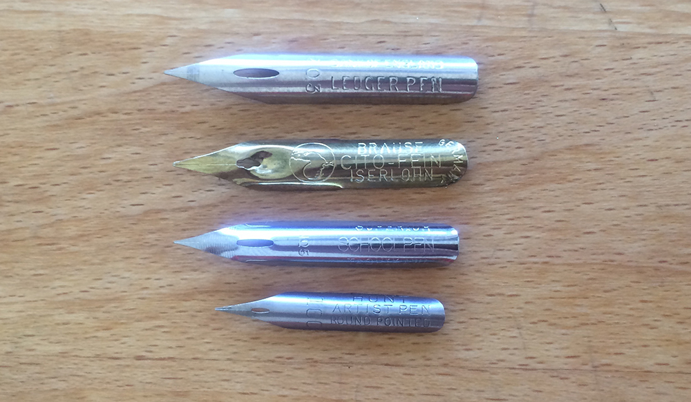 four nibs