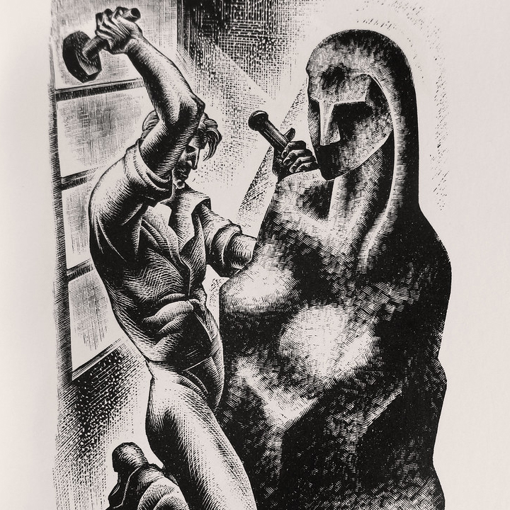 image from Prelude to a Million Years by Lynd Ward