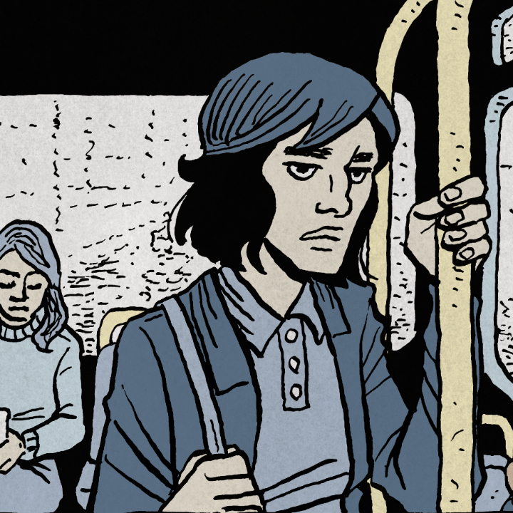 page 18 of the graphic novel The Third Floor by Nick Mullins