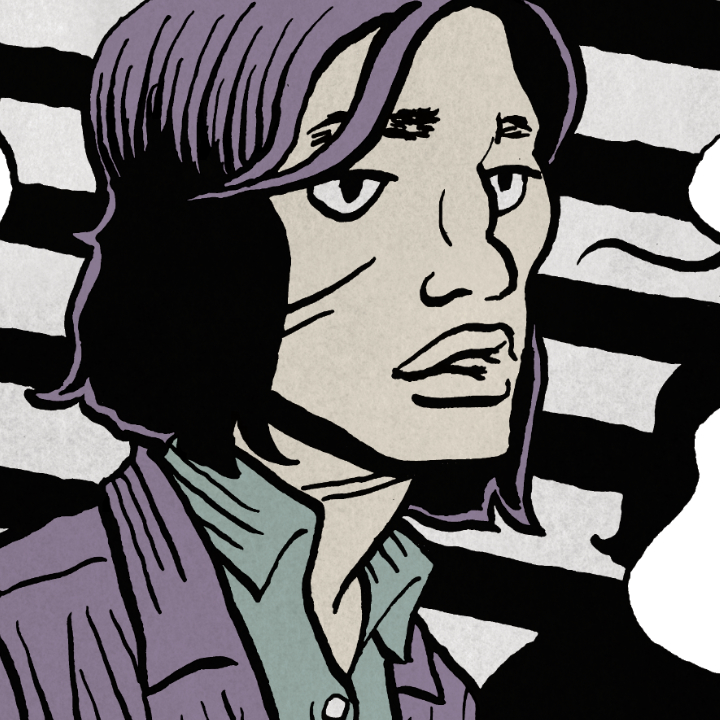 Image from the graphic novel The Third Floor by Nick Mullins