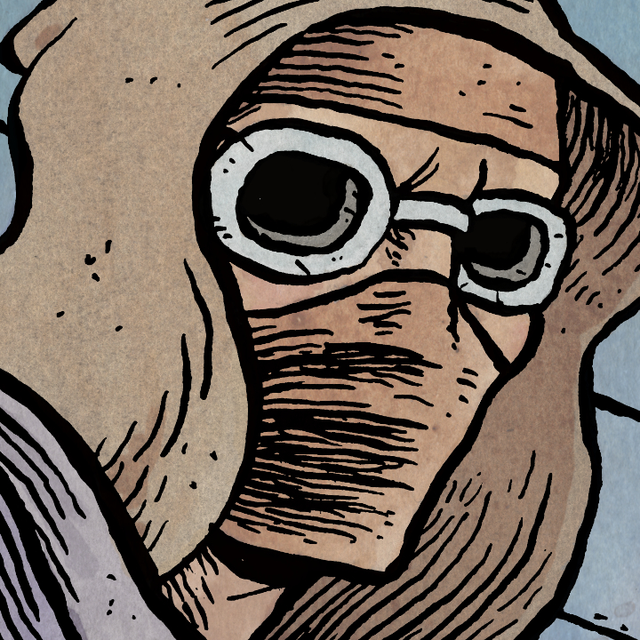 Image from page 1 of the comic Mutant Fist by Nick Mullins