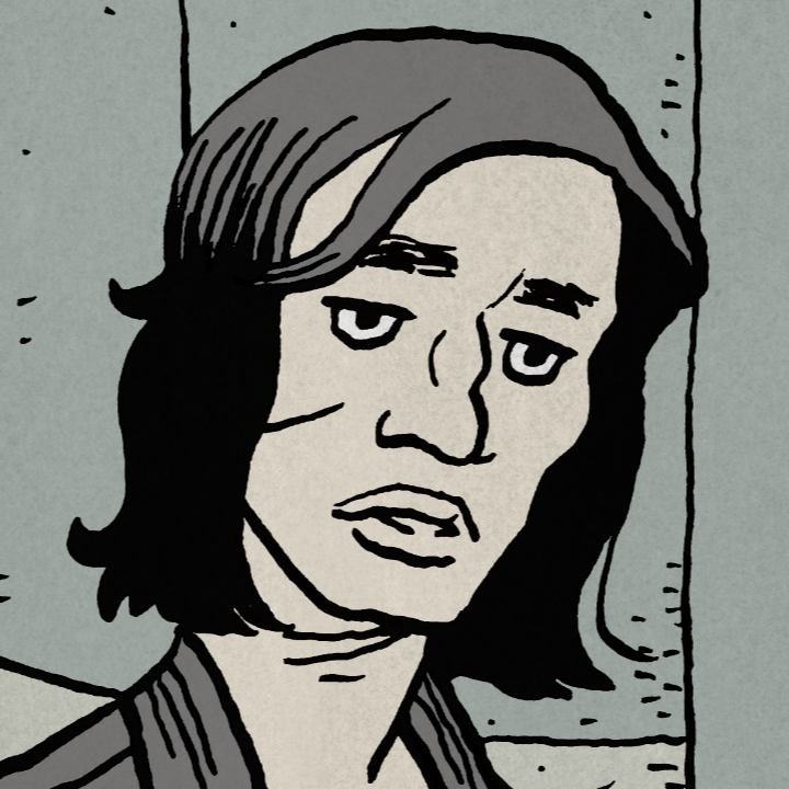 Image from panel of page 38 of the graphic novel The Third Floor by Nick Mullins